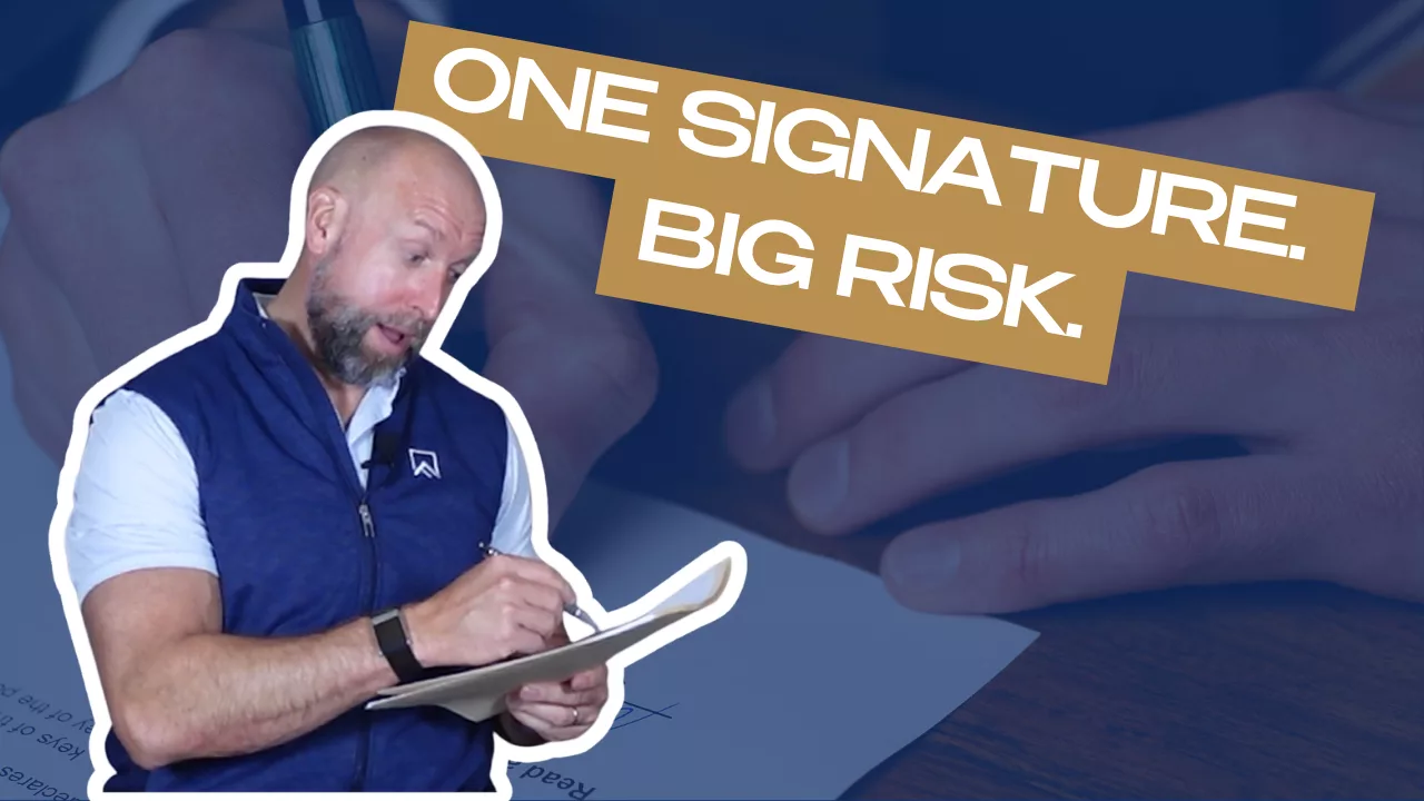 The Personal Guarantee Trap: One Signature Big Risk